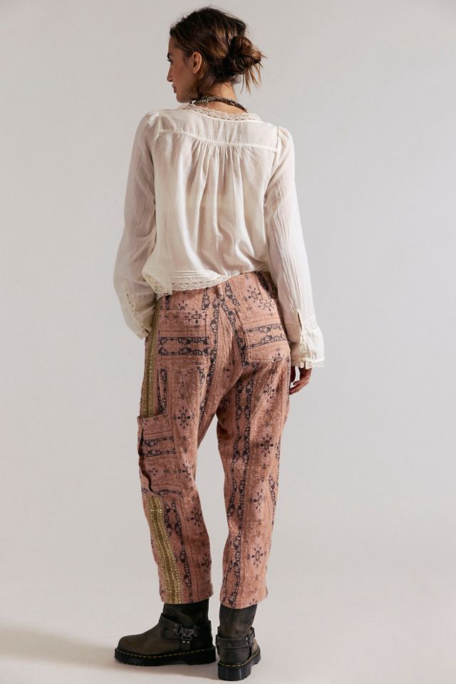 Bay To Breakers Jacquard Pants | Free People