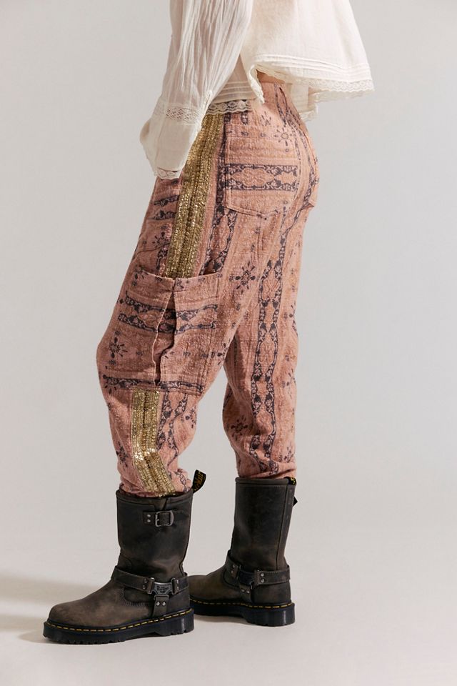Bay To Breakers Jacquard Pants | Free People
