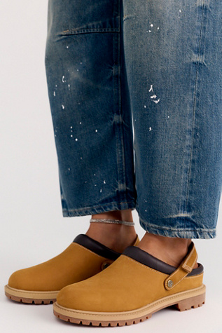 Timberland Slingback Clogs