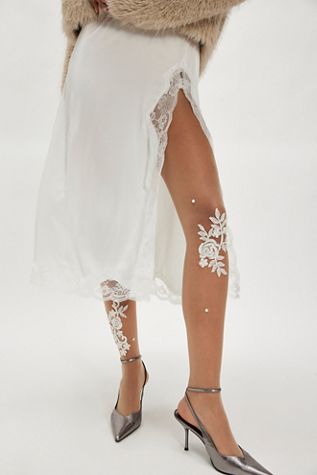 Collants Rose Blanche