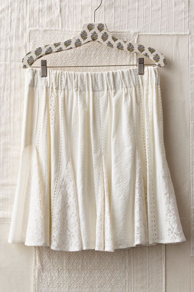 FP MART: Vintage: The Originals Fit And Flair Eyelet Skirt #1
