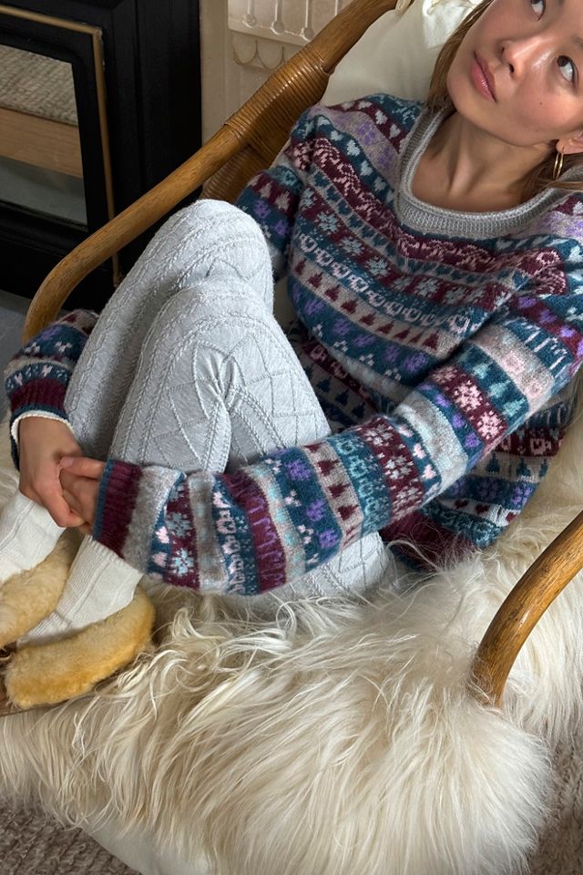 So Soft Seamless Modal Cable Leggings #5