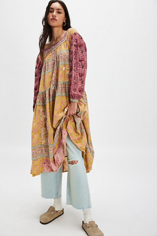 Magnolia Pearl Gutta Garden Dress at Free People in Yellow