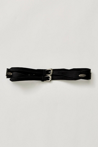 Женский ремень Free People Wisteria Waist Belt, цвет: Чёрный — фото 2