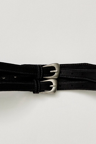 Женский ремень Free People Wisteria Waist Belt, цвет: Чёрный — фото 3