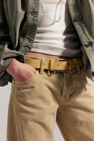 We The Free Brooklyn Belt at Free People in Yellow, Size: M/L