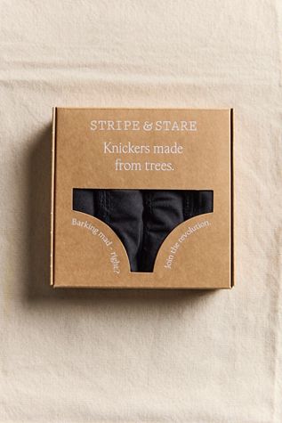 Stripe & Stare Four Pack of Undies