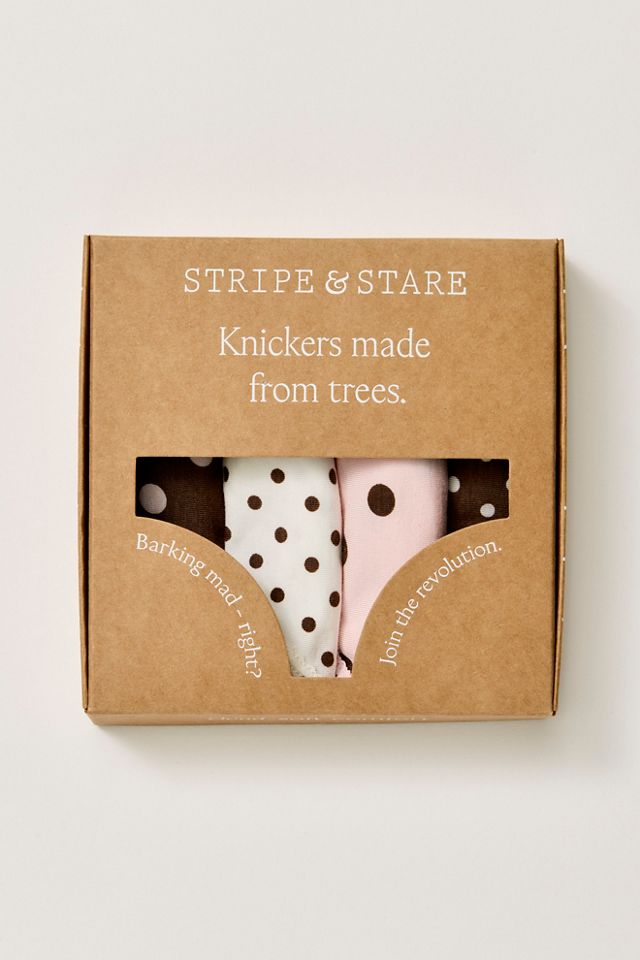 Quatre paquets de culottes Stripe & Stare #4