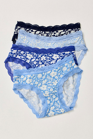 Stripe & Stare Four Pack of Undies