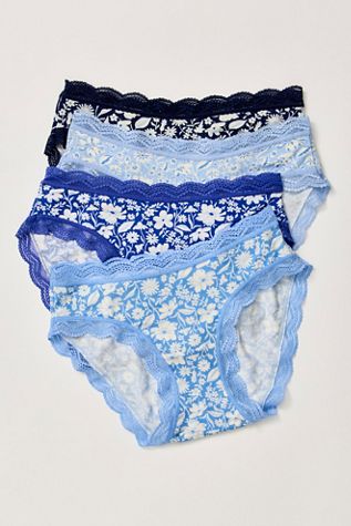 Stripe & Stare Four Pack of Undies