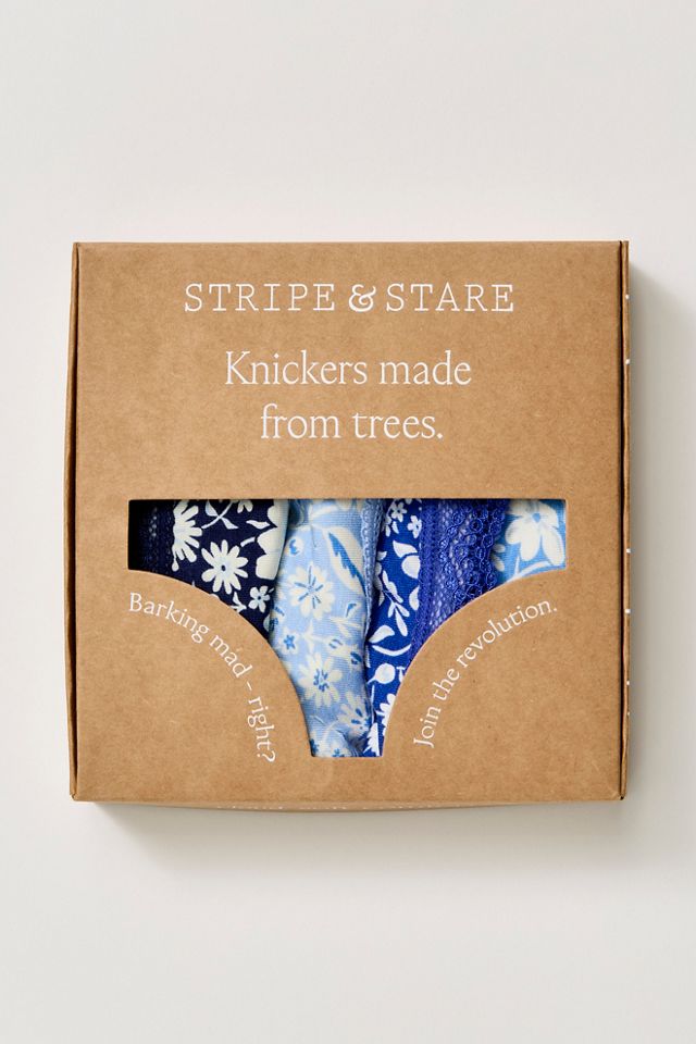 Stripe & Stare Four Pack of Undies #1
