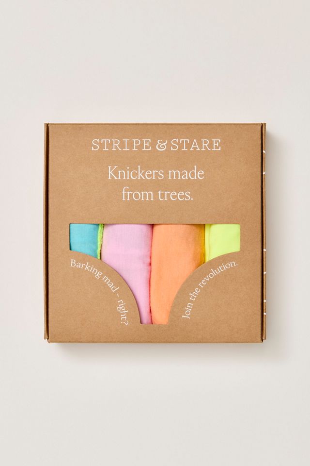 Stripe & Stare Four Pack of Undies #1