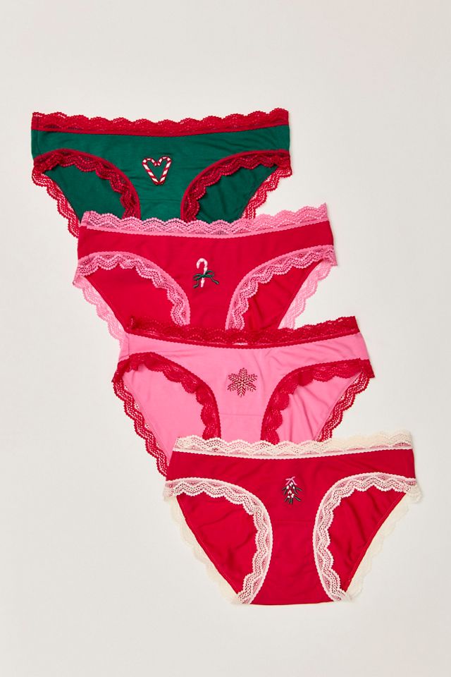 Stripe & Stare Four Pack of Undies #1