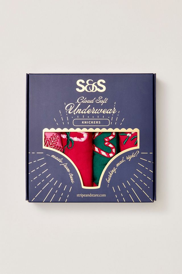 Stripe & Stare Four Pack of Undies #2