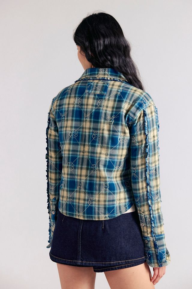 We The Free Georgia Plaid Button Down #1