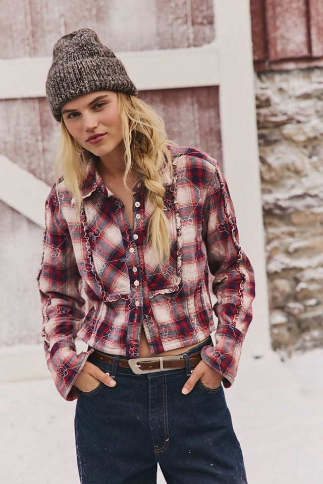 We The Free Georgia Plaid Button Down