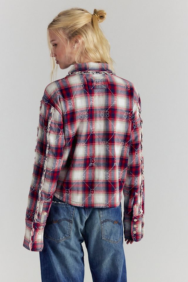 We The Free Georgia Plaid Button Down #1