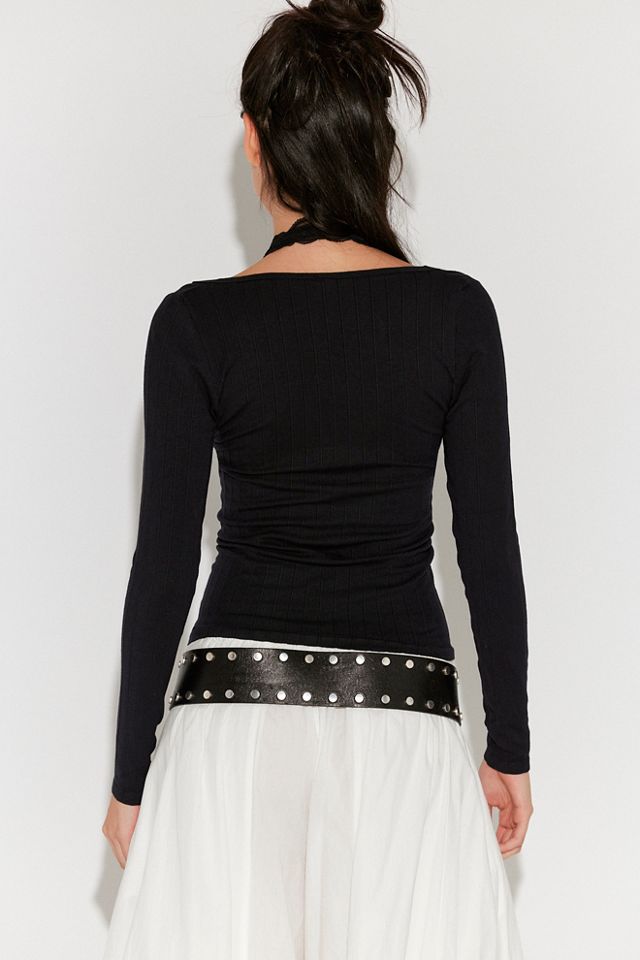 So Soft Seamless V-Neck Long Sleeve #1