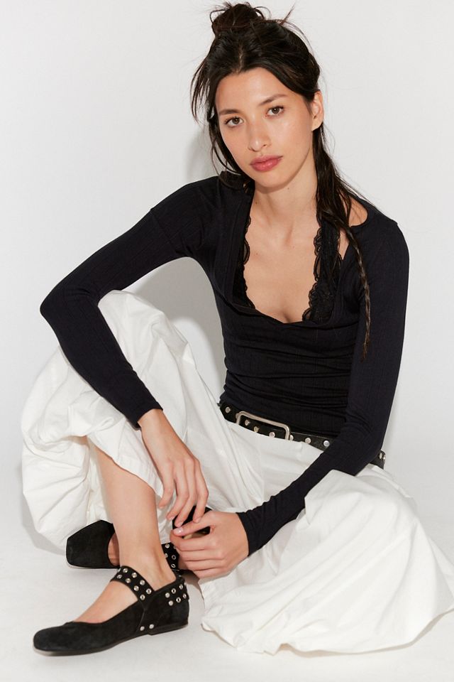 So Soft Seamless V-Neck Long Sleeve #3