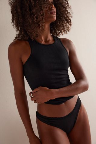 Stripe & Stare Thong