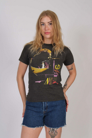 Vintage 1986 Neil Young and Crazy Horse Tee Selected By Wolf and Moon Vintage