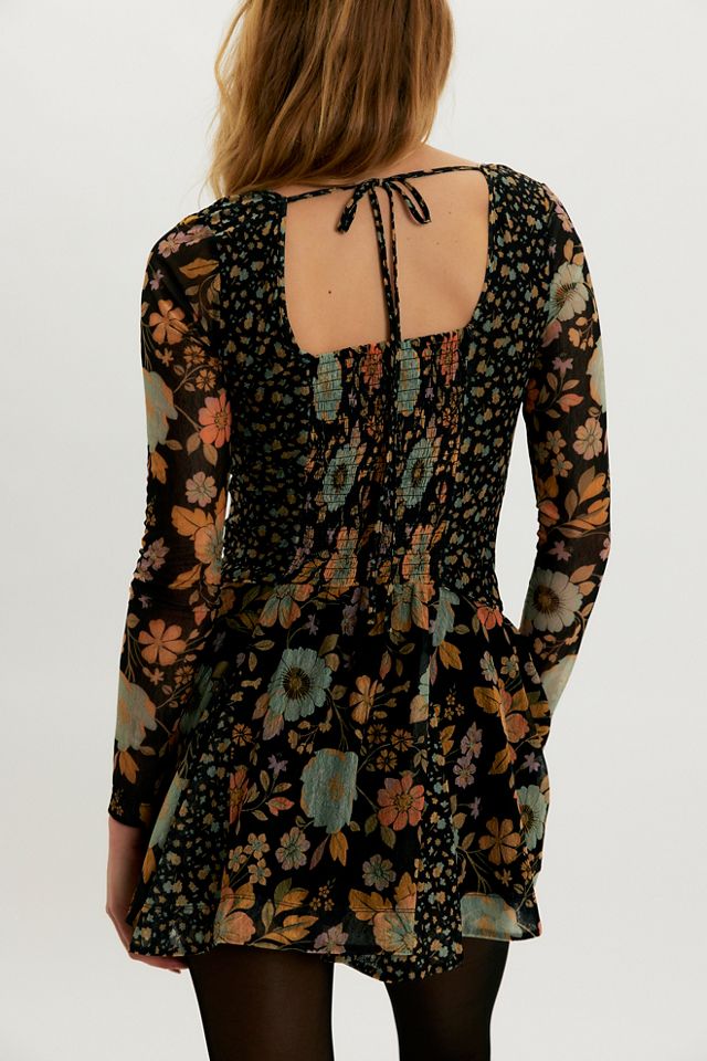 Sway With Me Printed Mini Dress #1