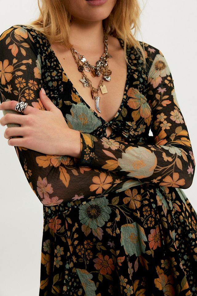 Sway With Me Printed Mini Dress #3