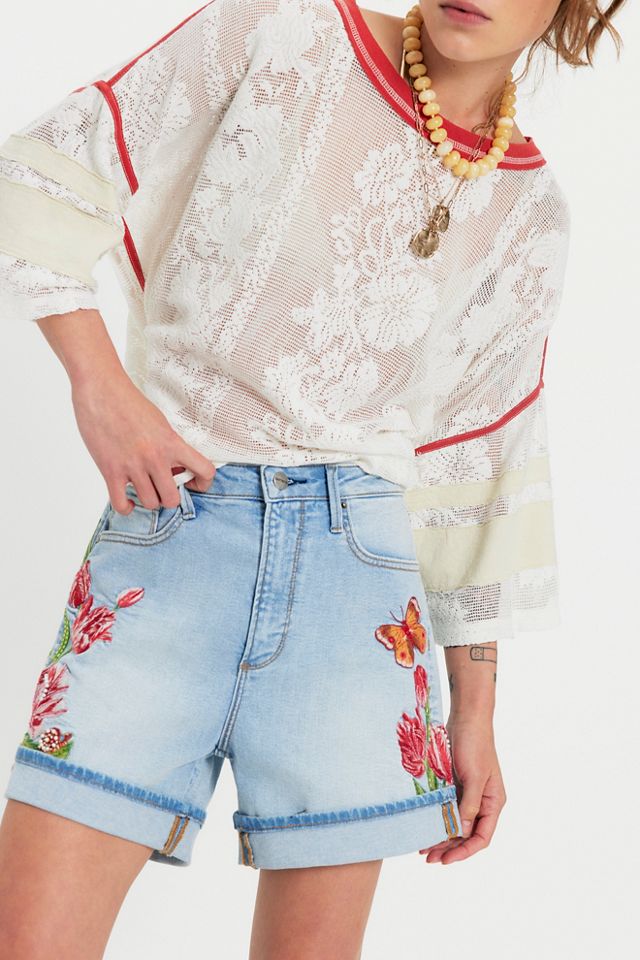Driftwood Aria Beaded Shorts #1