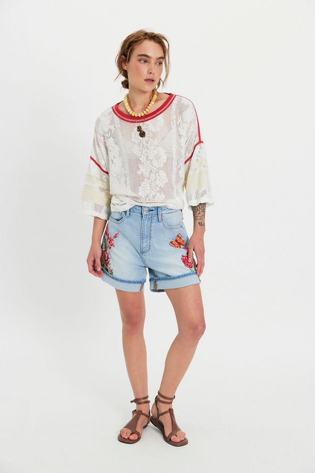 Driftwood Aria Beaded Shorts #3