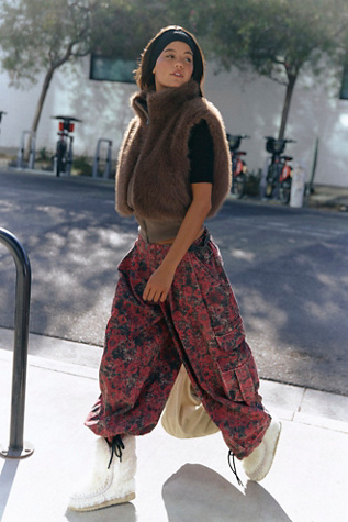 Charmer Printed Utility Pants by Free People