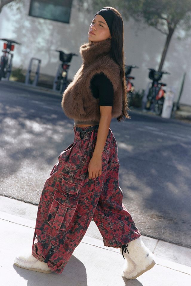 Charmer Printed Utility Pants #3