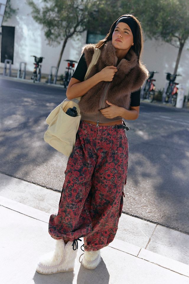 Charmer Printed Utility Pants #4