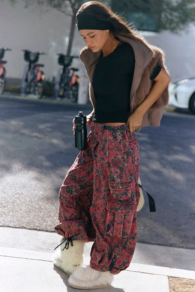 Charmer Printed Utility Pants #5
