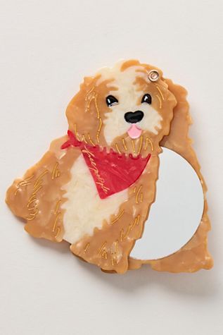 Miroir compact peint à la main exclusif Free People x Solar Eclipse