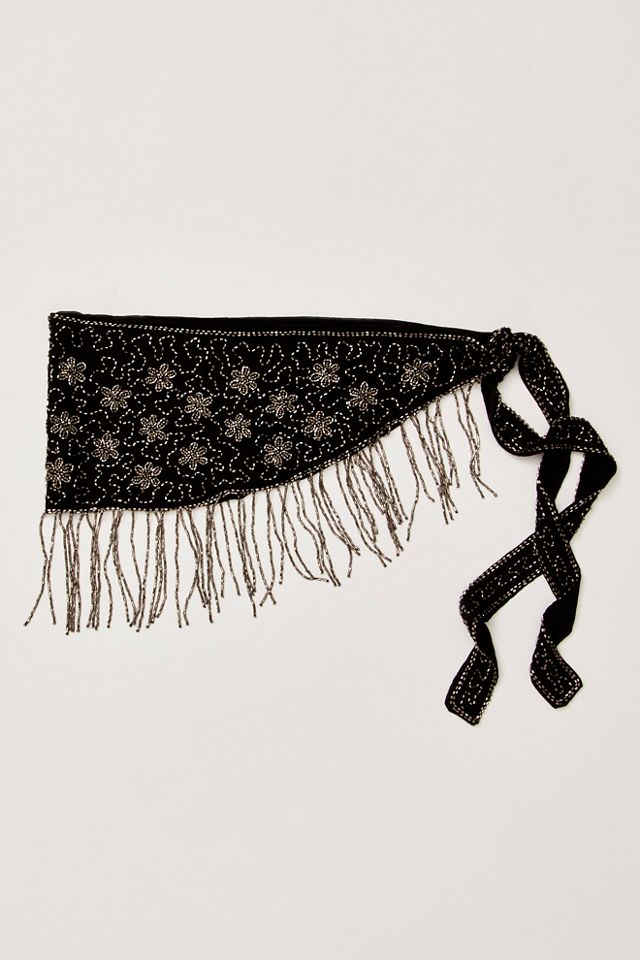 Beaded Blooms Skirt Belt #2