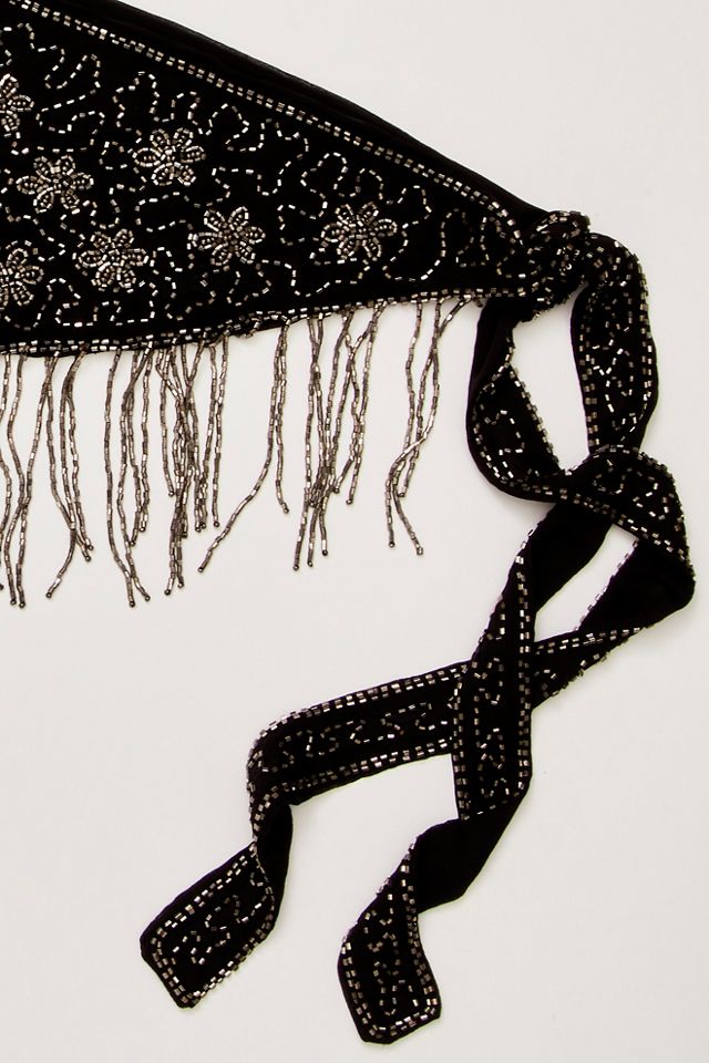 Beaded Blooms Skirt Belt #3