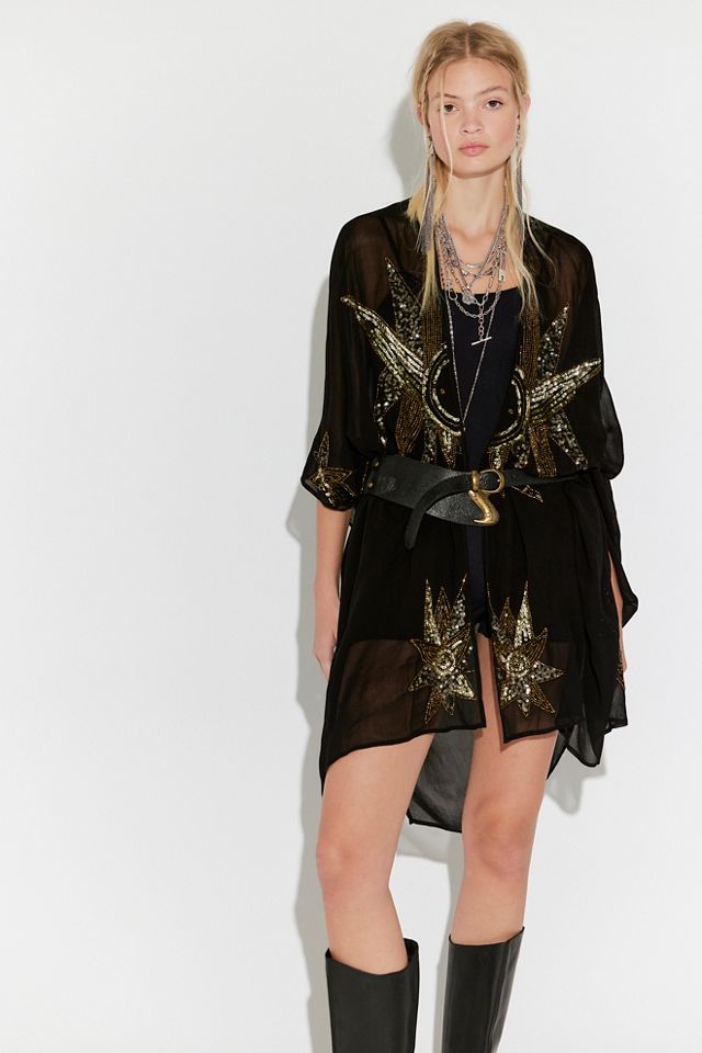 Starry Night Embellshed Duster #3