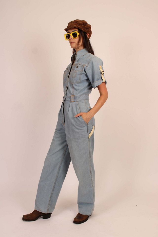 1970s The Market Wild West Denim Jumpsuit Selected By Wolf and Moon Vintage #3