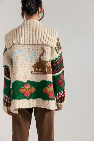 Wonderland SoftSpun Cardi by Free People in White, Size: S