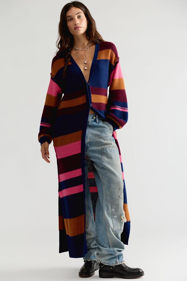 We The Free Color Study Maxi Cardi #2