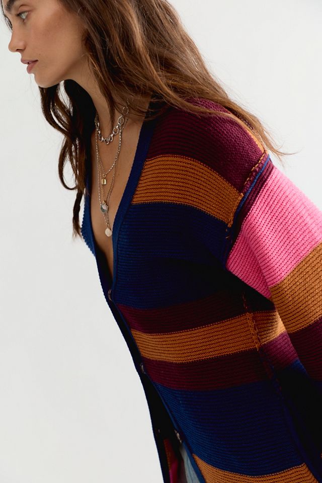 We The Free Color Study Maxi Cardi #3