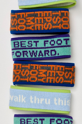 Feel My Footsteps Arm Bands