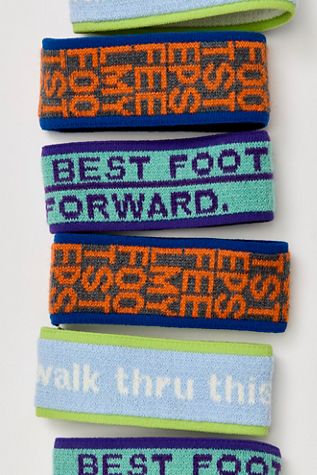 Feel My Footsteps Arm Bands