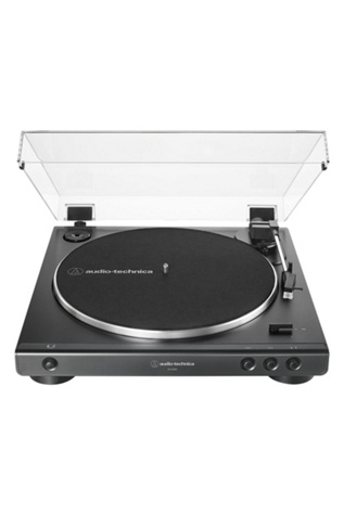 Audio-Technica AT-LP60X-BK Fully Automatic Belt-Drive Stereo Turntable (Black)