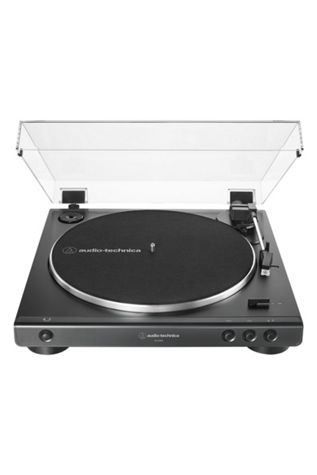 Audio-Technica AT-LP60X-BK Fully Automatic Belt-Drive Stereo Turntable (Black)