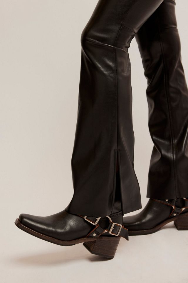 Level Up Vegan Slit Bootcut Pants #1