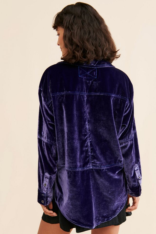 Peyton Velvet Pullover #1
