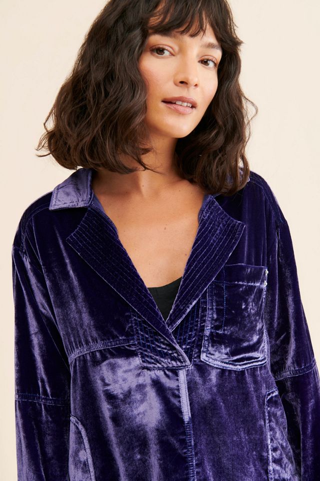 Peyton Velvet Pullover #4