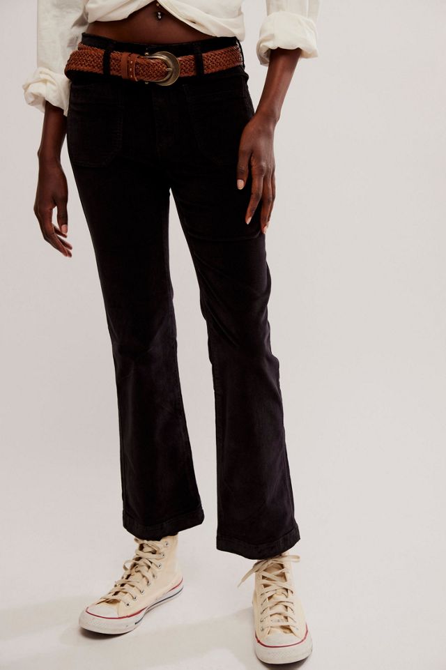High Time Velvet Kick Flare Pants #1