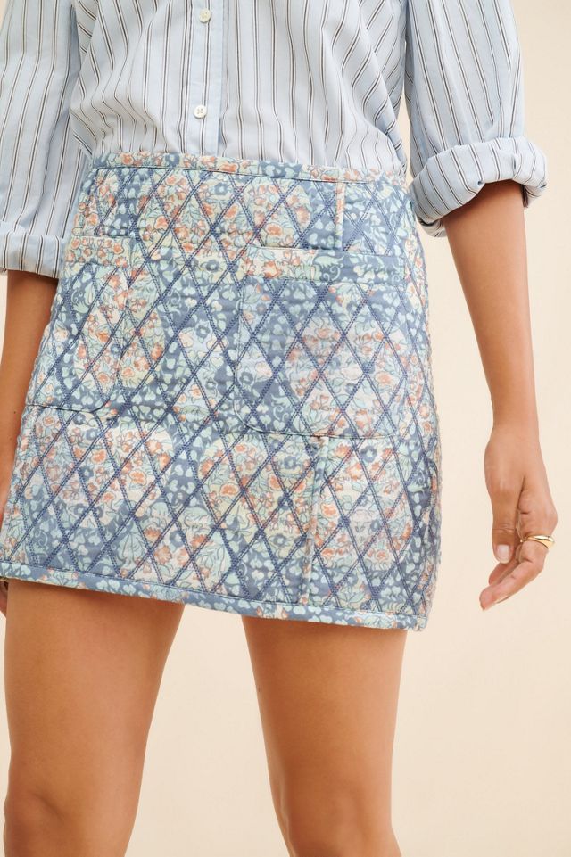 Darla Quilted Mini Skirt #4
